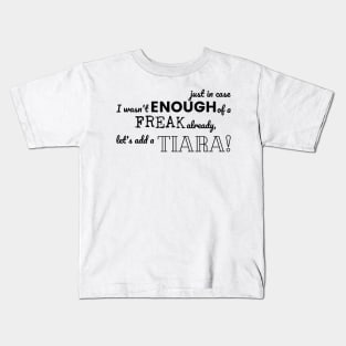 Let's add a tiara! Kids T-Shirt